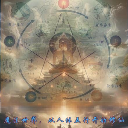 魔法世界，从人体五行开始修仙